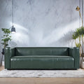 84.25 PU 3-Seater contemporary style Sofa with Birch Wood Legs for living room