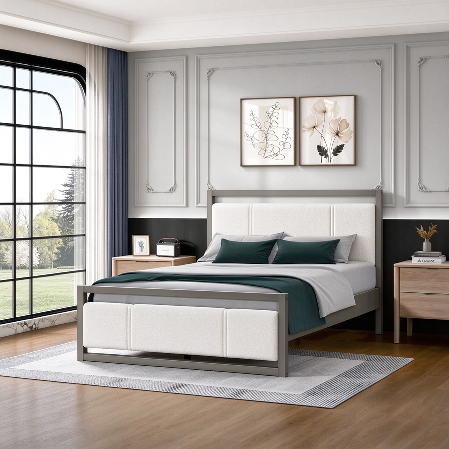 Queen Platform Bed