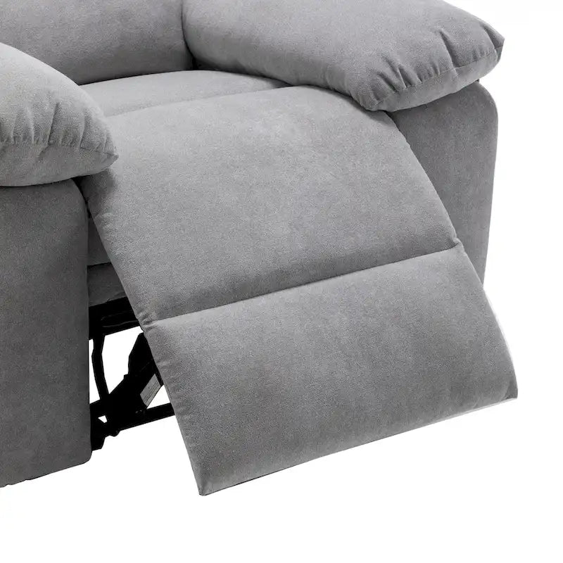Power Recliner Chair with Adjustable Massage Function - 36.63 x 38.13 x 40.50