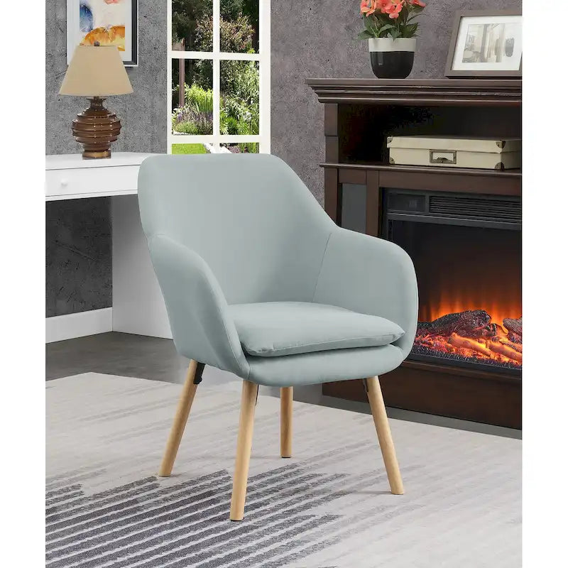 Wingback Upholstered Accent Armchair