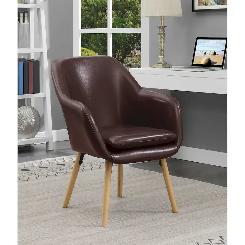 Wingback Upholstered Accent Armchair
