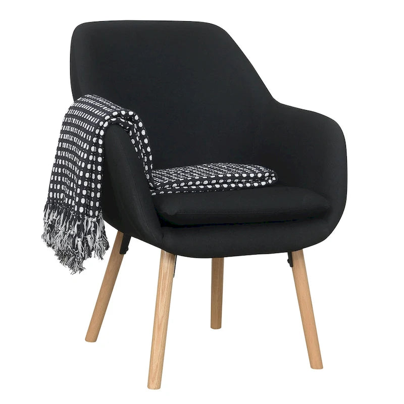 Wingback Upholstered Accent Armchair