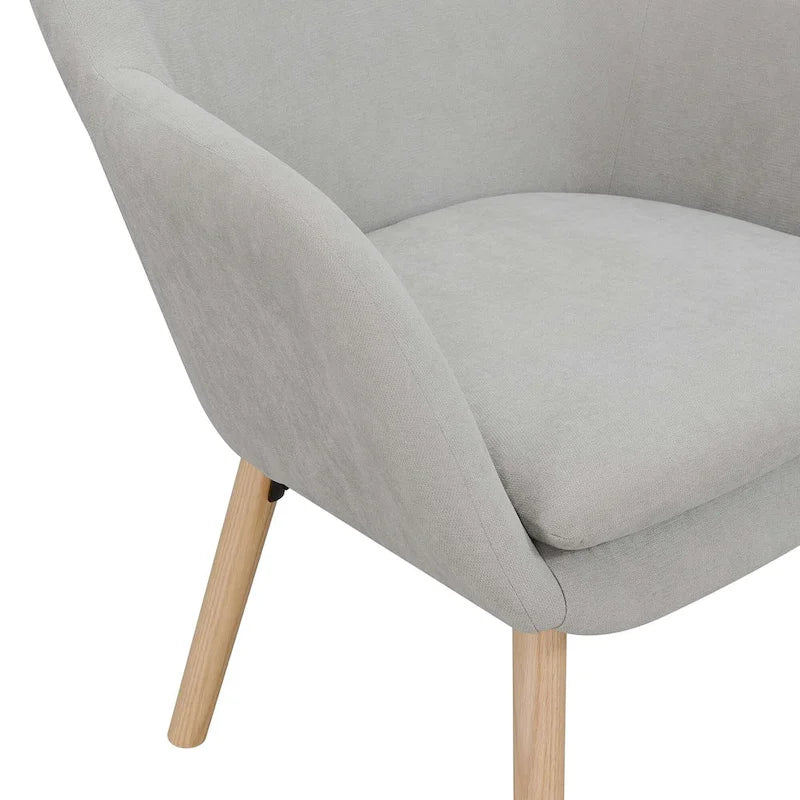 Wingback Upholstered Accent Armchair