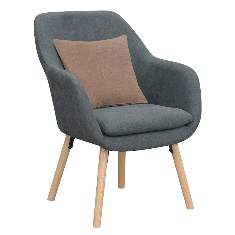 Wingback Upholstered Accent Armchair