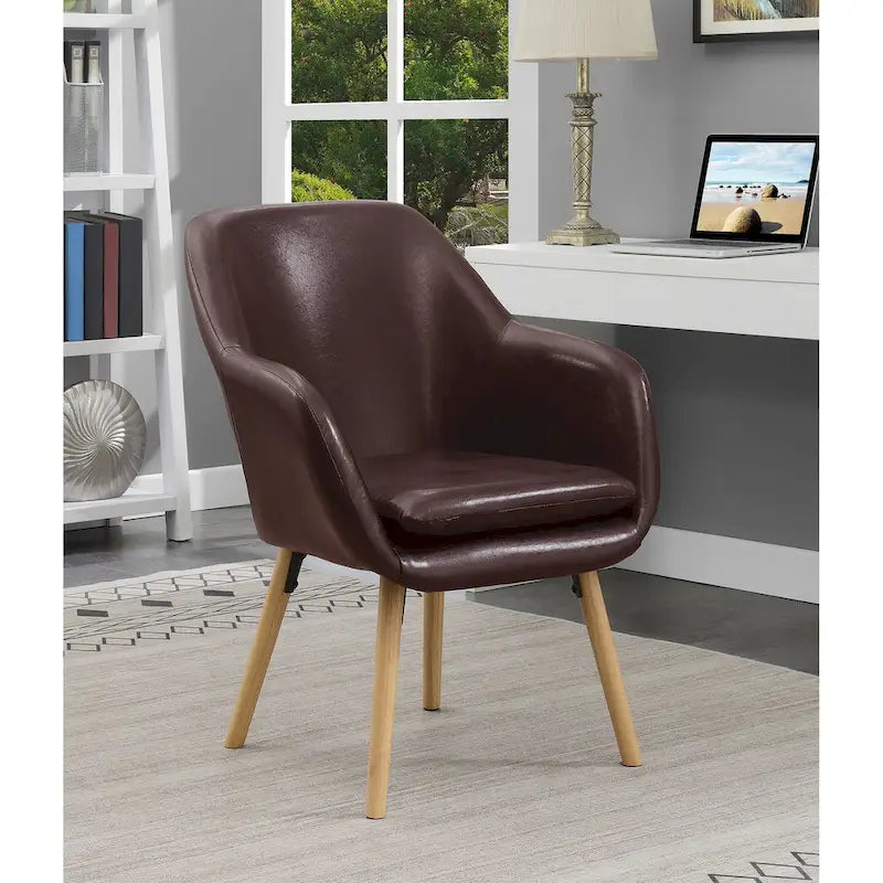 Wingback Upholstered Accent Armchair