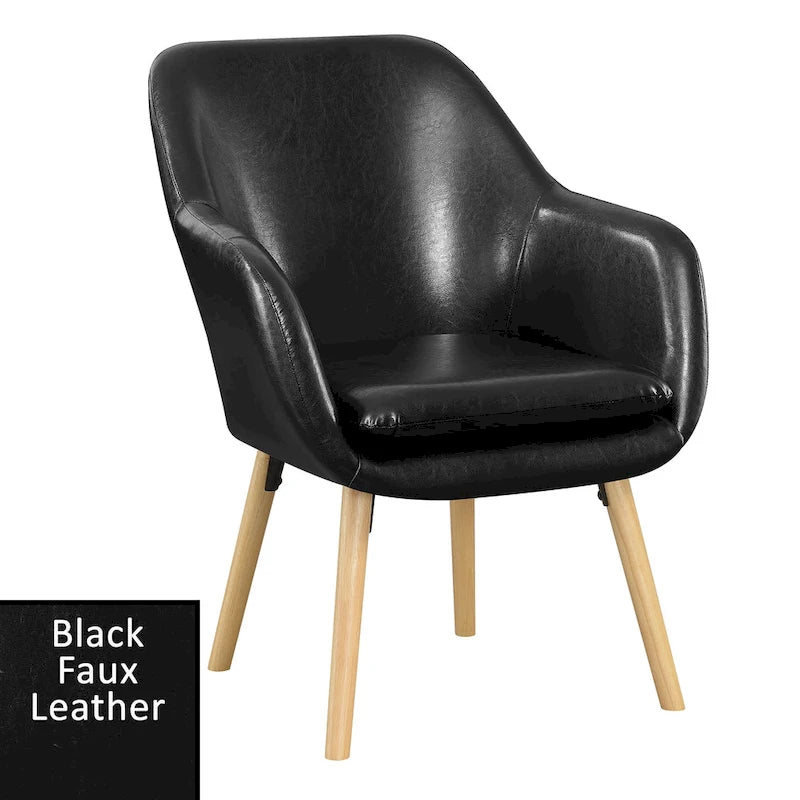 Wingback Upholstered Accent Armchair