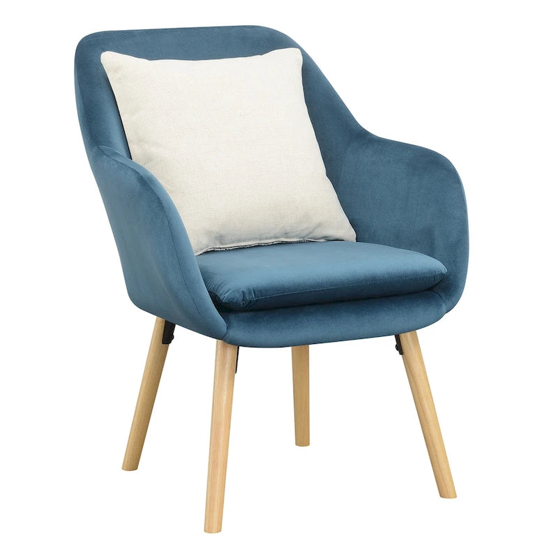 Wingback Upholstered Accent Armchair