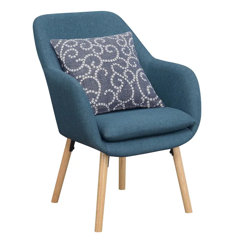 Wingback Upholstered Accent Armchair