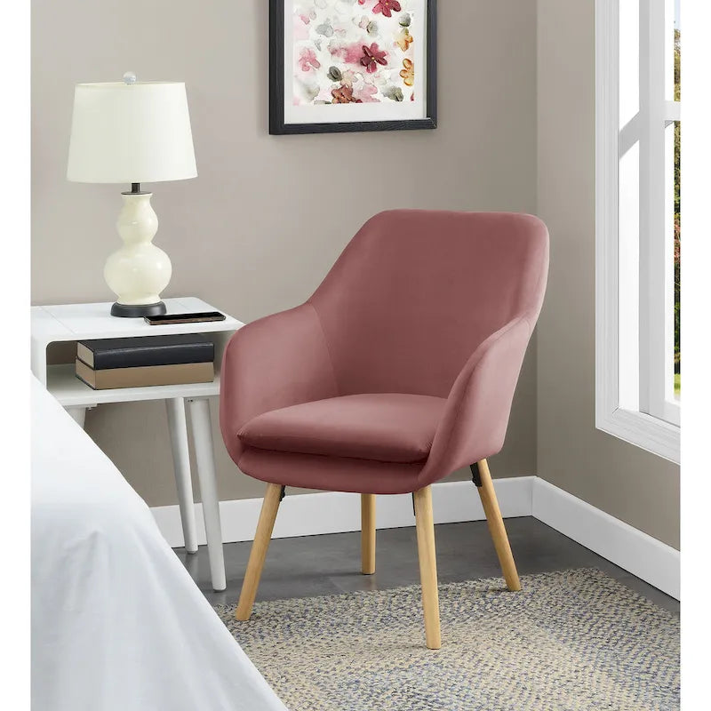 Wingback Upholstered Accent Armchair