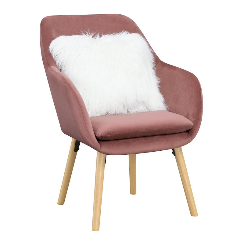 Wingback Upholstered Accent Armchair