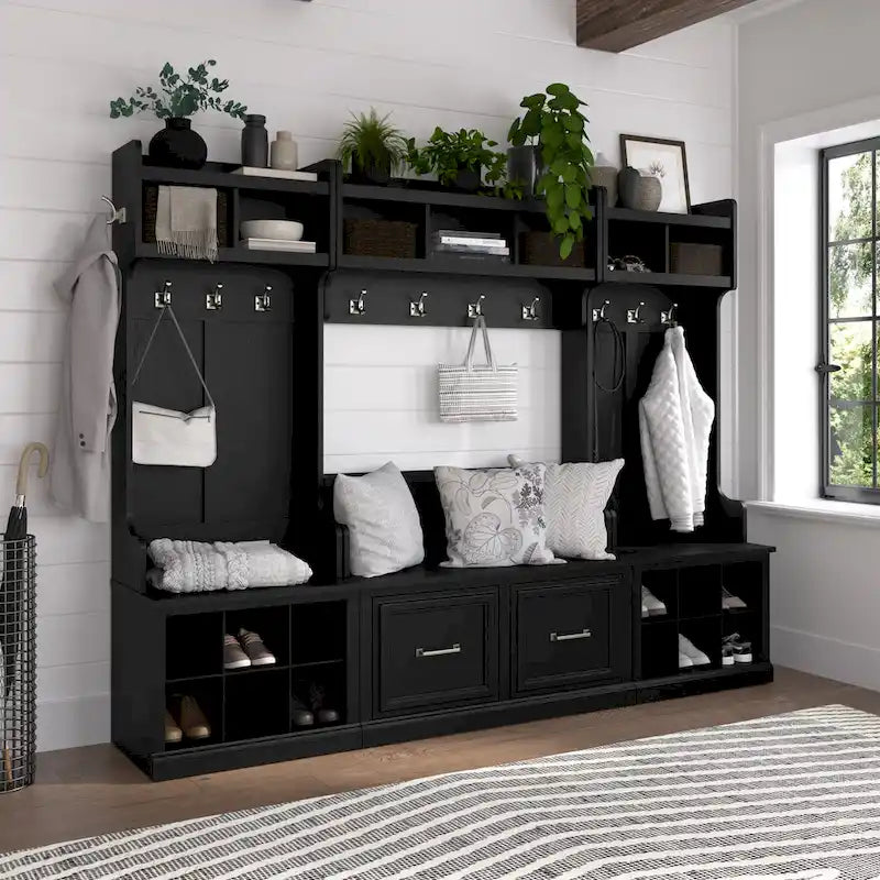 24W Small Shoe Bench with Drawer