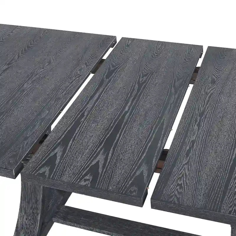 Wood Expandable Dining Table