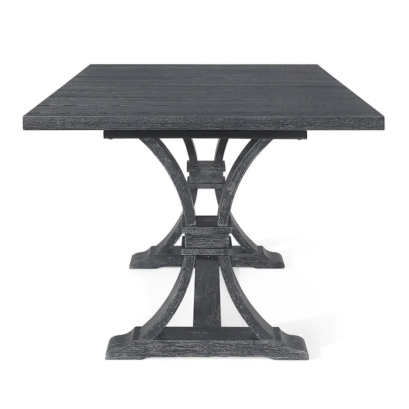 Wood Expandable Dining Table