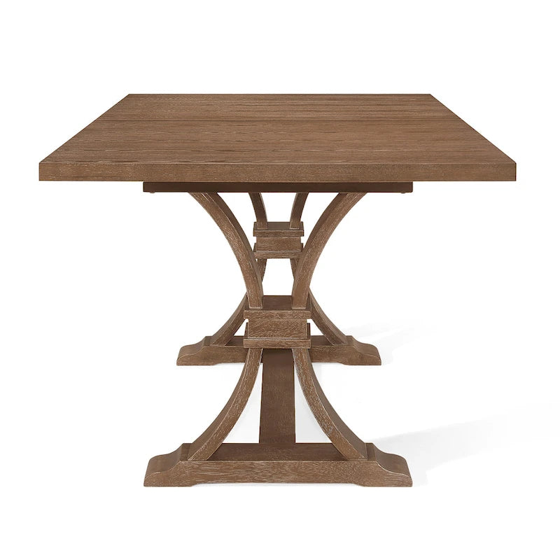 Wood Expandable Dining Table