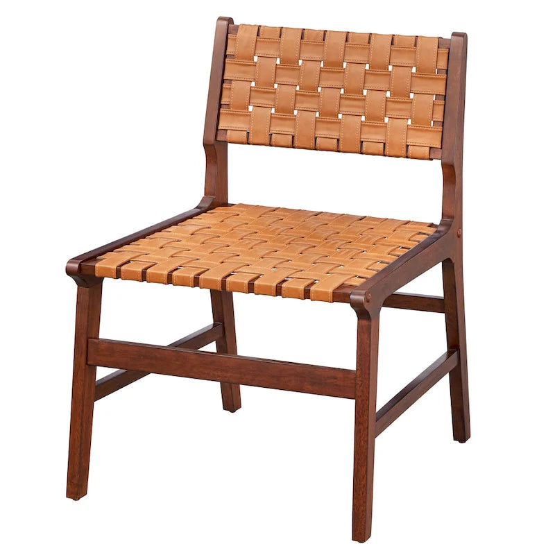 Solid Wood Accent Chair