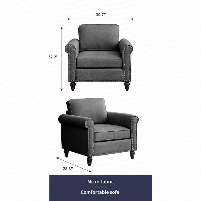 Modern Sleeper Sofa,DIY Combination Sectional Single Couch