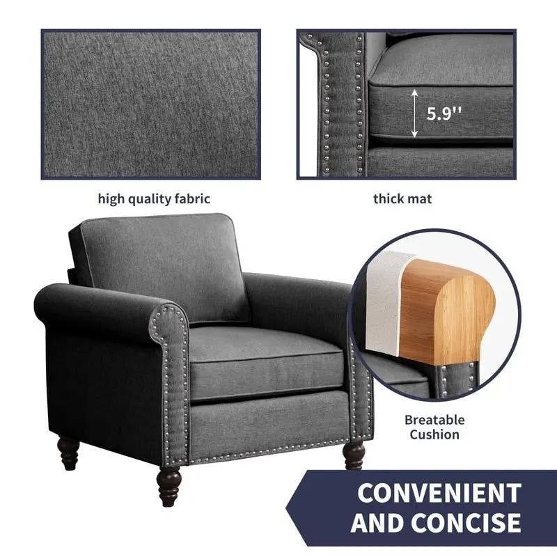 Modern Sleeper Sofa,DIY Combination Sectional Single Couch