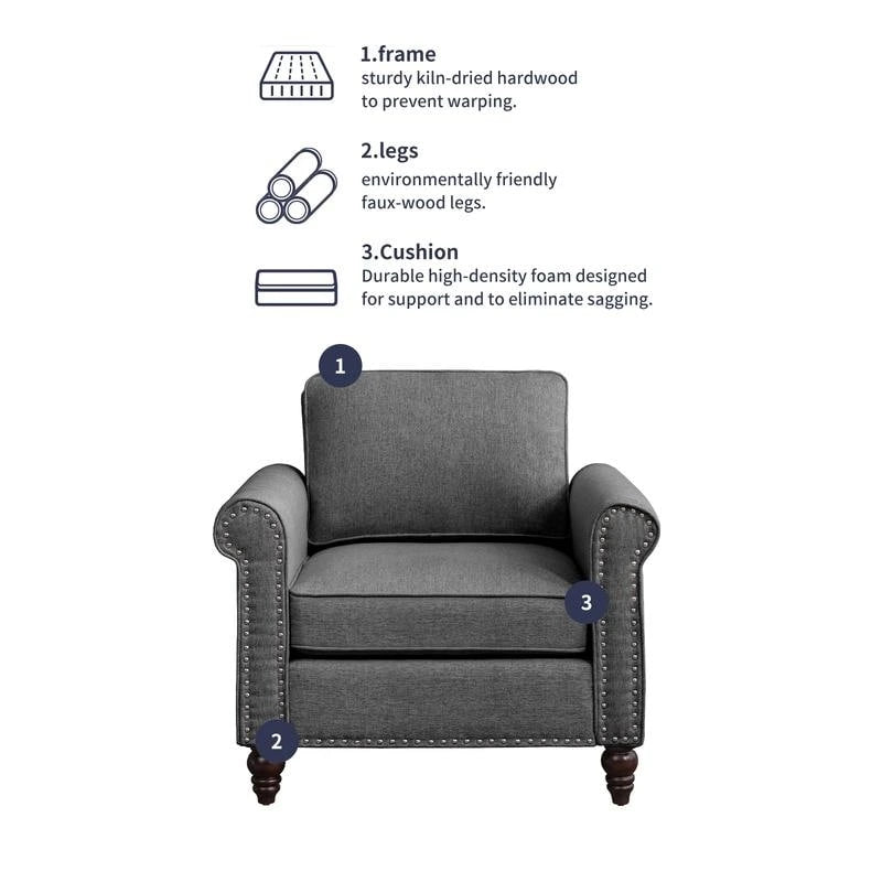 Modern Sleeper Sofa,DIY Combination Sectional Single Couch