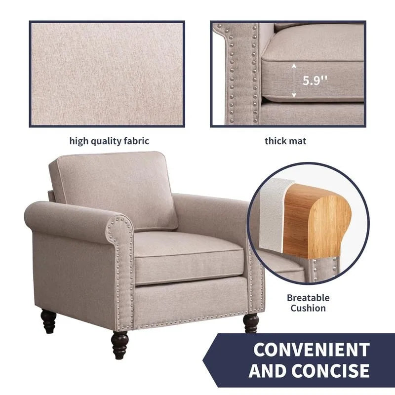 Modern Sleeper Sofa,DIY Combination Sectional Single Couch