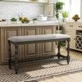 Farmhouse 50-inch Counter Height Bench