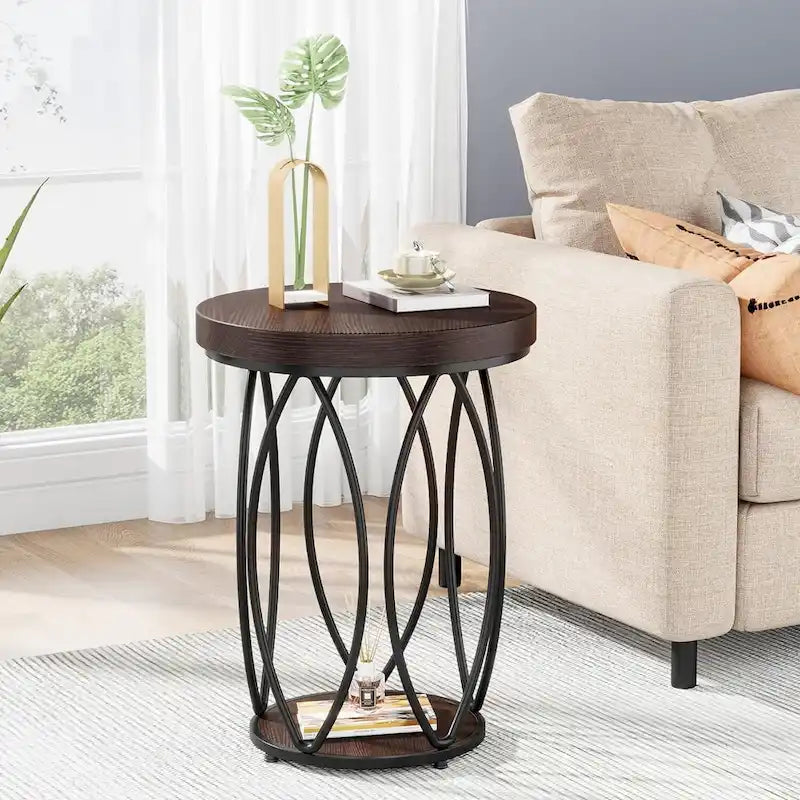 Industrial Side Table