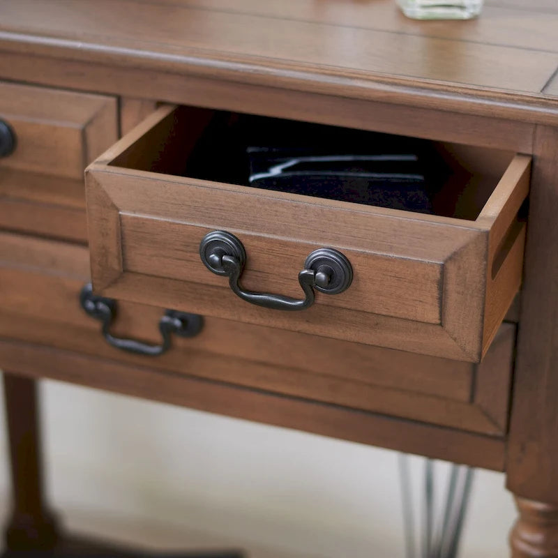 3-Drawer Console Table - 23.5 W x 13 L x 29.5 H - 24Wx13Dx30H