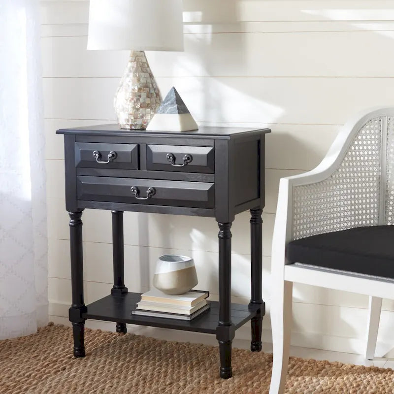 3-Drawer Console Table - 23.5 W x 13 L x 29.5 H - 24Wx13Dx30H