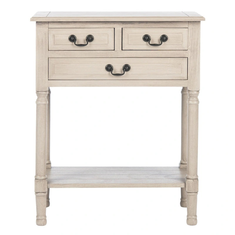3-Drawer Console Table - 23.5 W x 13 L x 29.5 H - 24Wx13Dx30H