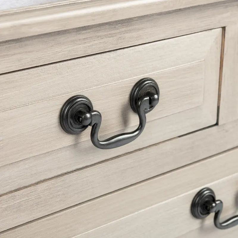 3-Drawer Console Table - 23.5 W x 13 L x 29.5 H - 24Wx13Dx30H