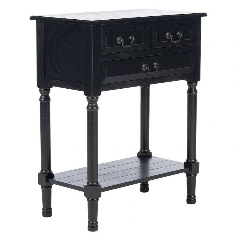 3-Drawer Console Table - 23.5 W x 13 L x 29.5 H - 24Wx13Dx30H