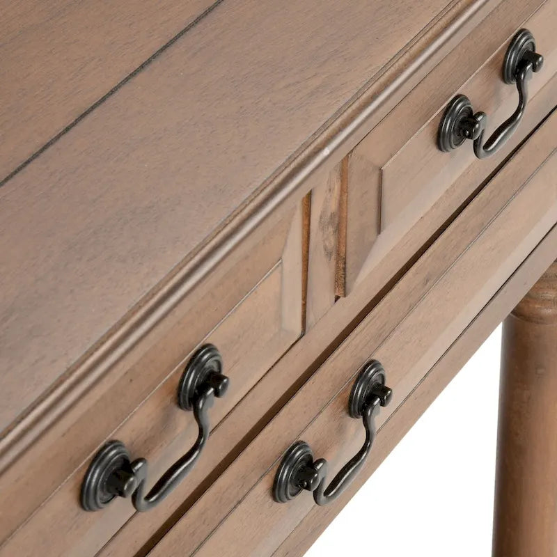 3-Drawer Console Table - 23.5 W x 13 L x 29.5 H - 24Wx13Dx30H