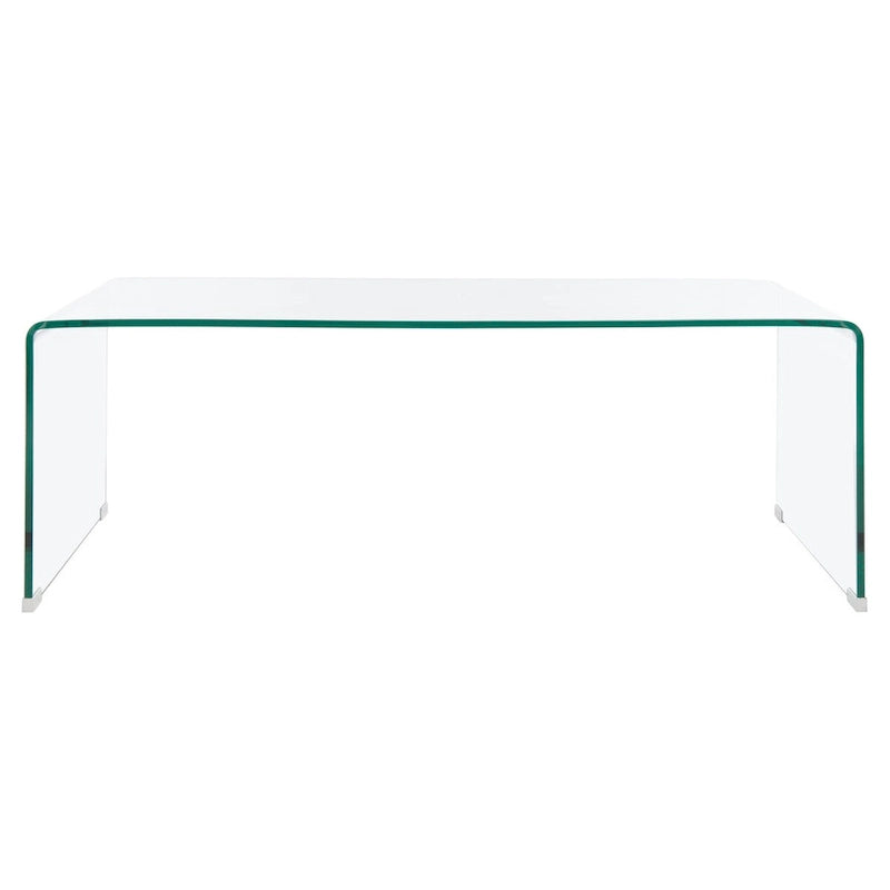Clear Coffee Table - 47.2 x 25.6 x 16.5 - 47Wx26Dx17H