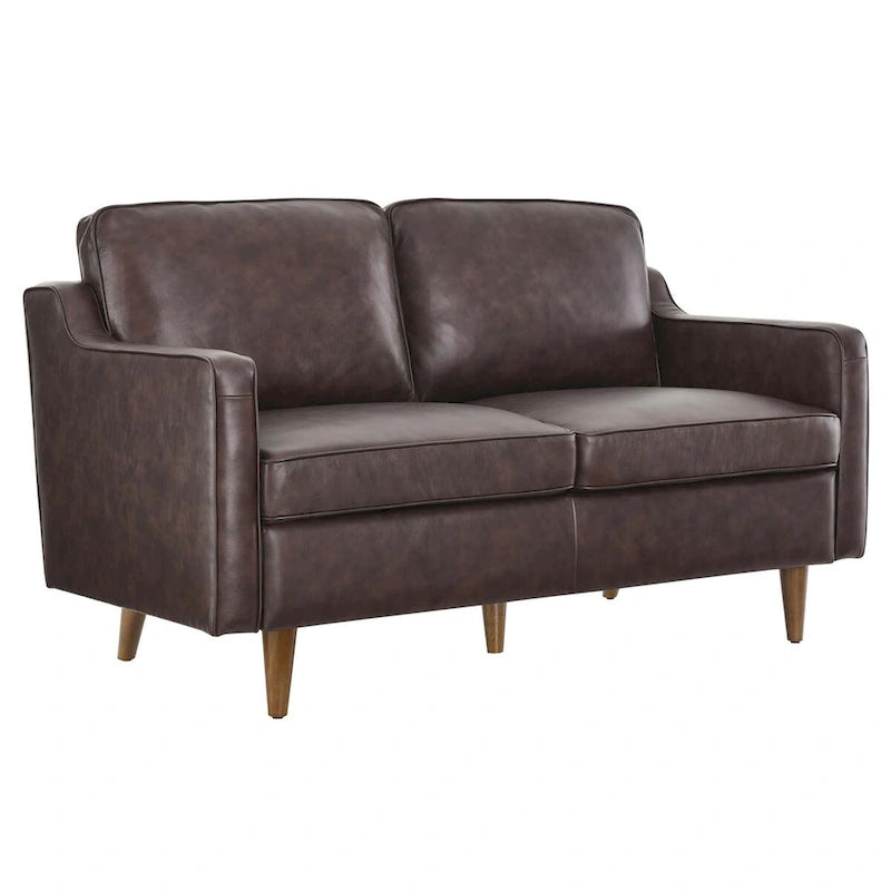 Genuine Leather Loveseat