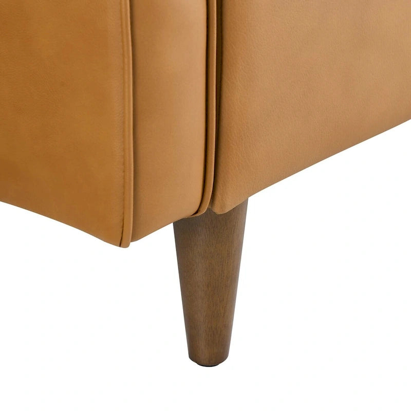 Genuine Leather Loveseat