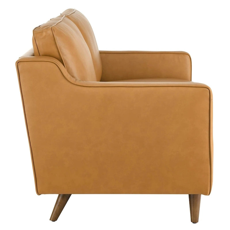 Genuine Leather Loveseat