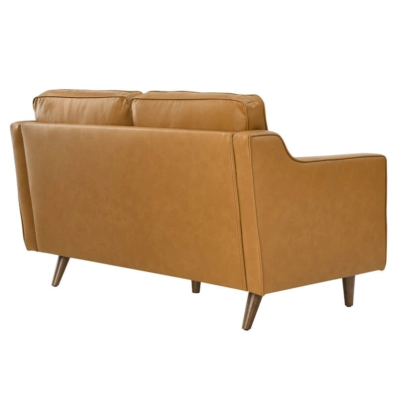 Genuine Leather Loveseat