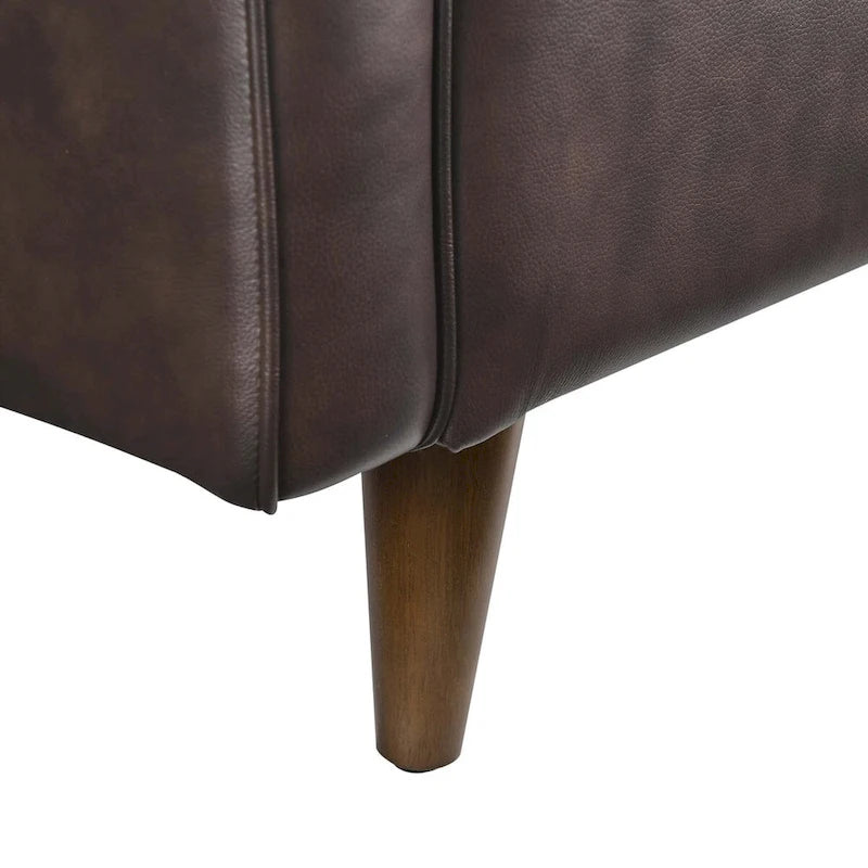 Genuine Leather Loveseat