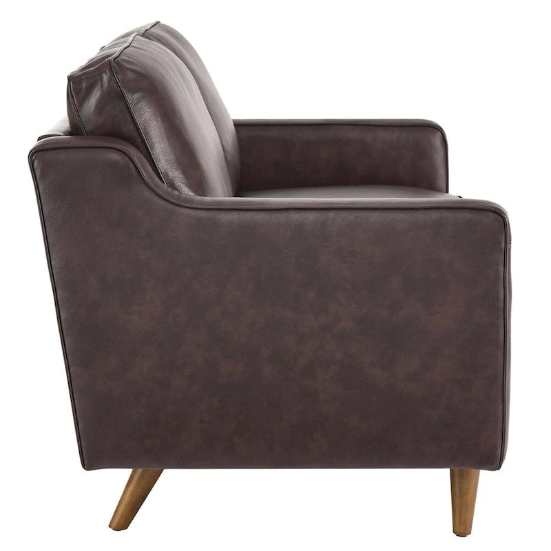 Genuine Leather Loveseat