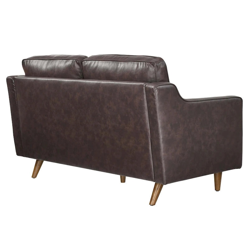 Genuine Leather Loveseat