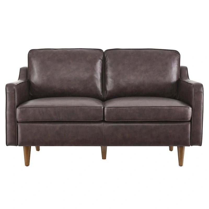 Genuine Leather Loveseat