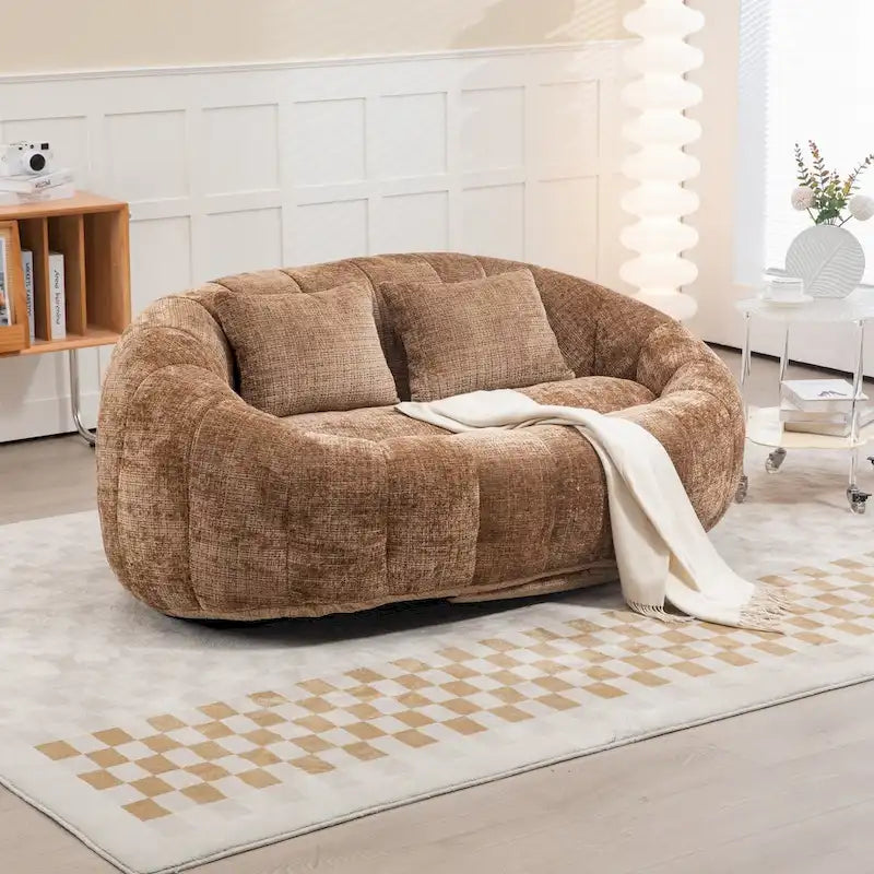 59.06 Lazy Sofa Durable Comfort Lounger High Back
