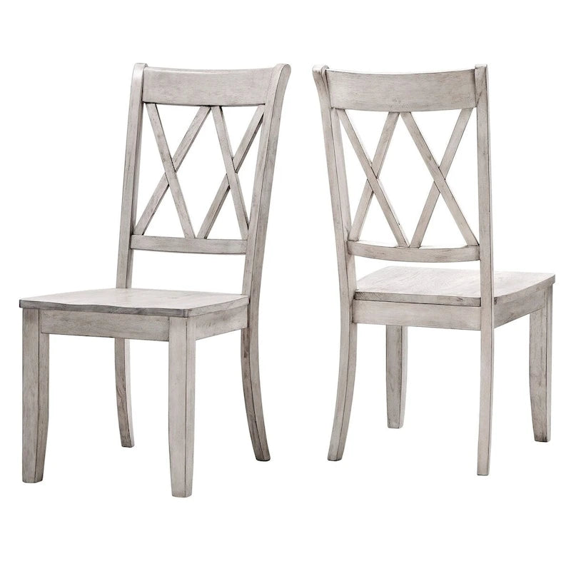 X Back Wood Dining Chair (Set of 2) Classic