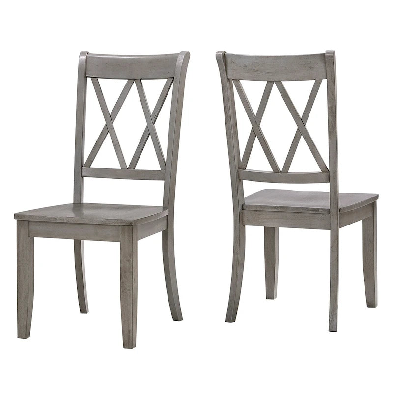 X Back Wood Dining Chair (Set of 2) Classic