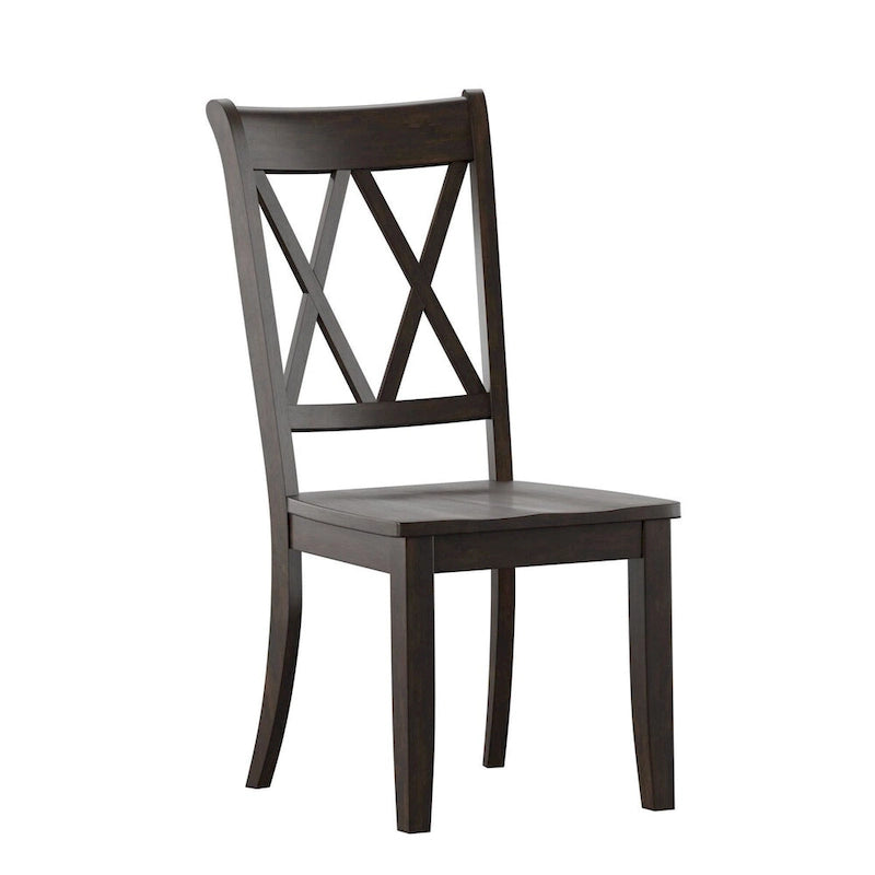 X Back Wood Dining Chair (Set of 2) Classic