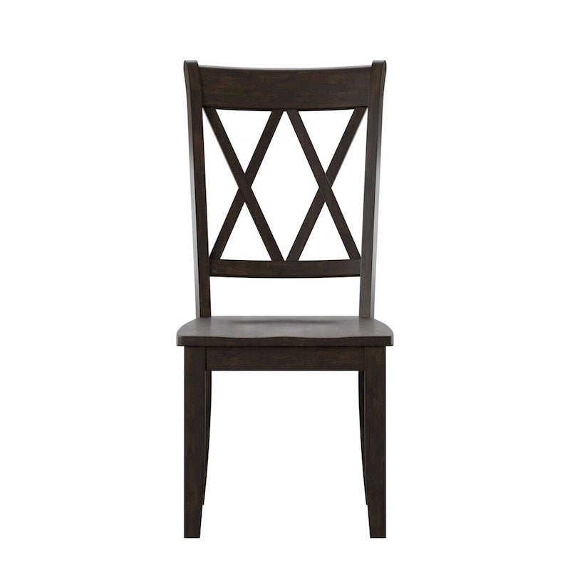X Back Wood Dining Chair (Set of 2) Classic