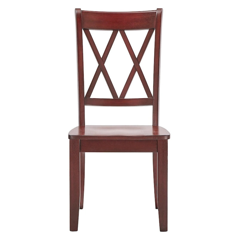 X Back Wood Dining Chair (Set of 2) Classic