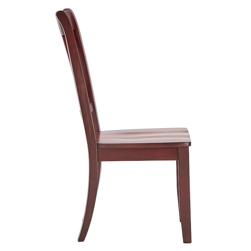 X Back Wood Dining Chair (Set of 2) Classic