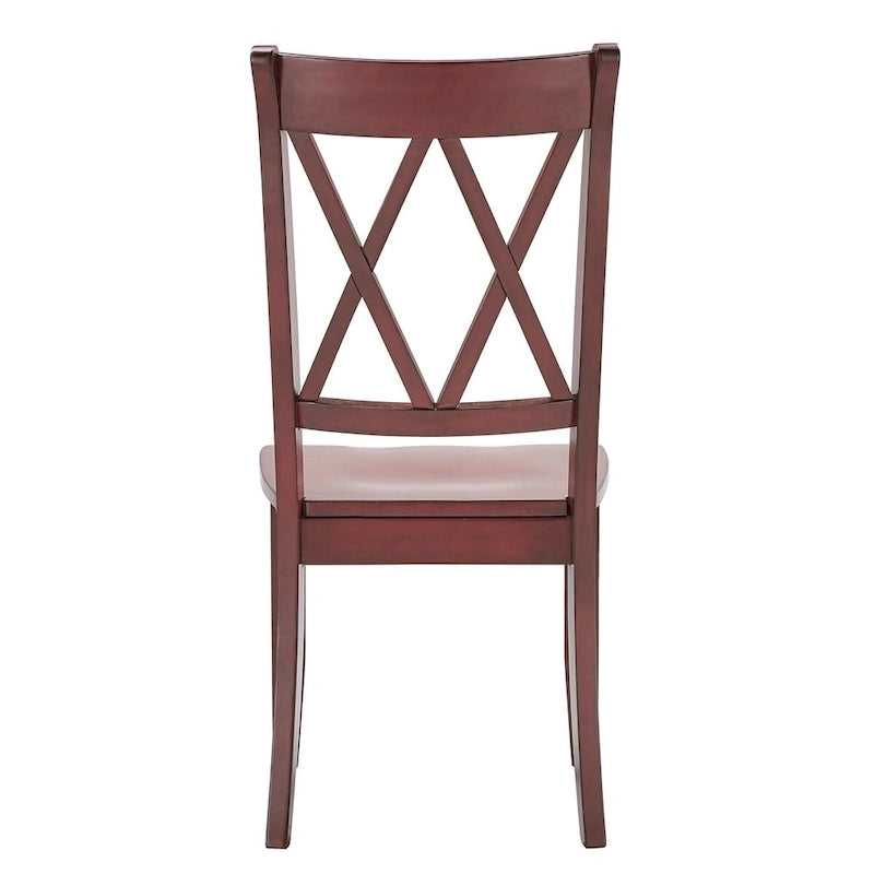 X Back Wood Dining Chair (Set of 2) Classic