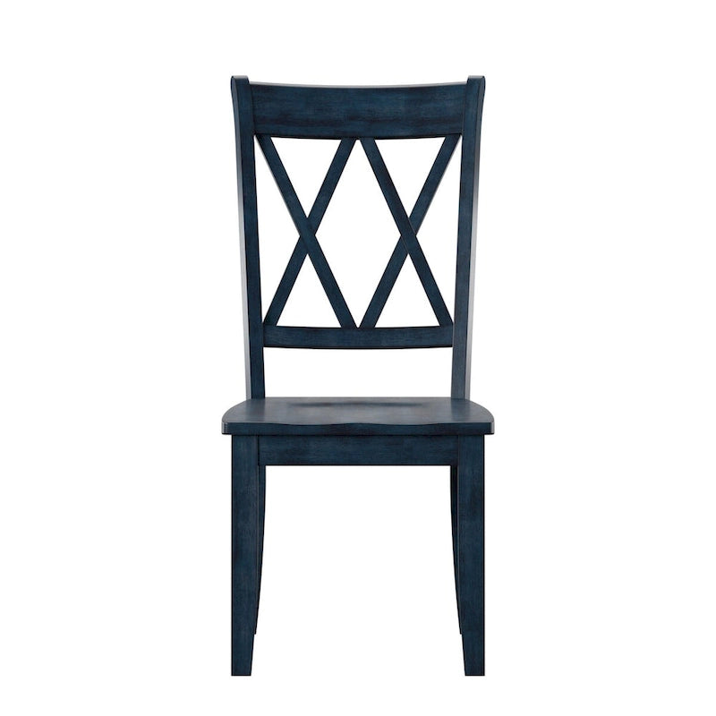 X Back Wood Dining Chair (Set of 2) Classic
