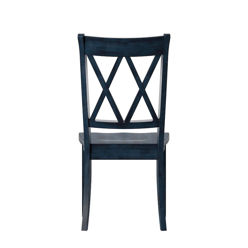 X Back Wood Dining Chair (Set of 2) Classic